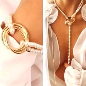 NWOT Necklace and Bracelet Set